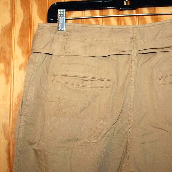 Lauren Ralph Lauren Wide Leg Belted Pants - Size 6 - Picture 6 of 7